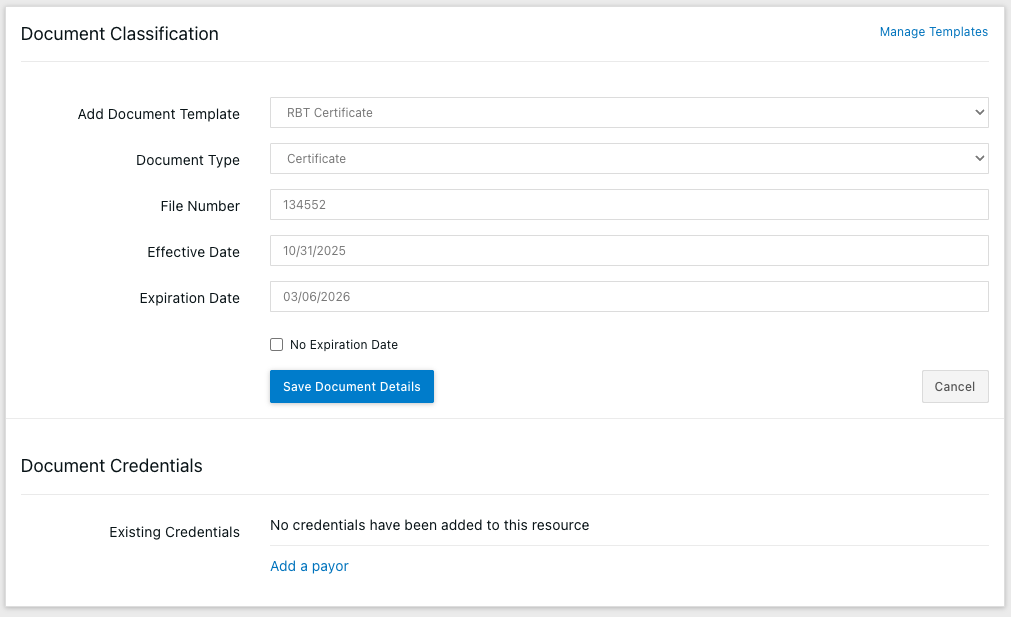 How To: Classify Documents via the Files Module